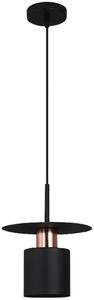 Toolight - Závěsná stropní lampa Luce - černá/růžově zlatá - APP1145-1CP