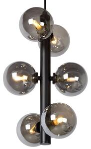 Toolight - Závěsná stropní lampa Tendenza - černá - APP1163-6CP