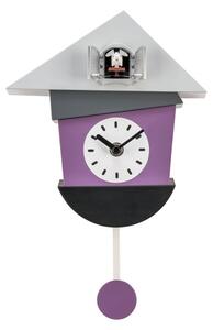 AURIOL® Nástěnné kukačkové hodiny (lila fialová) (100358288002)