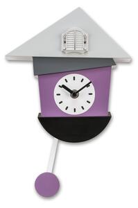 AURIOL® Nástěnné kukačkové hodiny (lila fialová) (100358288002)