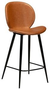 ​​​​​Dan-Form Koňakově hnědá koženková barová židle židle DAN-FORM Cloud 67 cm