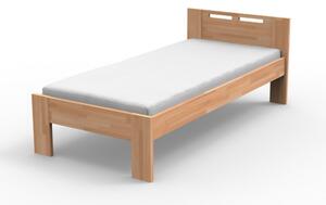 Jednolůžková postel NELA z masivu (Buk)
