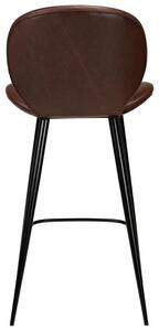 ​​​​​Dan-Form Hnědá koženková barová židle židle DAN-FORM Cloud 67 cm