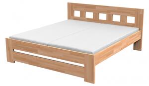Dvoulůžková postel JANA z masivu (Buk)