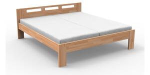 Dvoulůžková postel NELA z masivu (Buk)