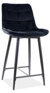 Barová židle CHIP H-2 Velvet, 45x92x37 bluvel 14
