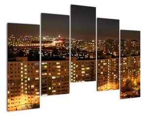 Noční město - obraz (125x90cm)