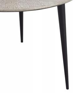 Konferenční stolek PATNA kov/černá