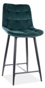 Barová židle CHIP H-2 Velvet, 45x92x37 bluvel 78