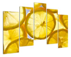 Plátky citrónů - obraz (125x90cm)