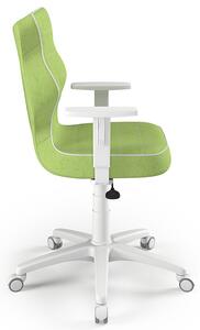 Kancelářská židle ENTELO DUO 6 zelená/bílá