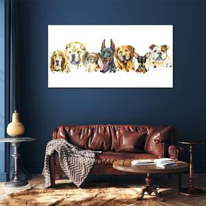 Obraz na skle Obraz na skle Malování mazlíčků psů