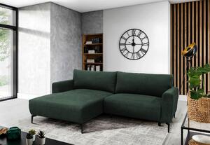 ROHOVÁ SEDAČKA, textil, tmavě zelená MID.YOU - Sedací soupravy, Online Only