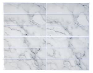 Livarno® Dekorativní samolepicí obklady, 10 kusů (mramorová) (100407820003)