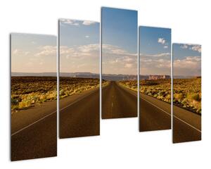 Panorama cesty - obraz (125x90cm)
