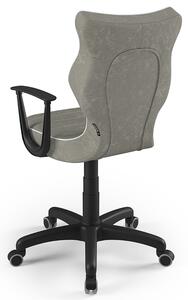 Kancelářská židle ENTELO NORM 6 šedá/černá
