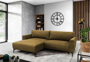 ROHOVÁ SEDAČKA, textil, žlutá MID.YOU - Sedací soupravy, Online Only