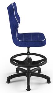 Dětská židle ENTELO PETIT 2 modrá/černá