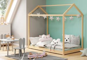 Dětská postel YOGI, 80x160, borovice + rošt + matrace
