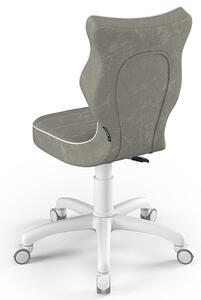 Dětská židle ENTELO PETIT 3 šedá/bílá