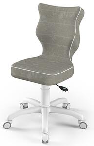 Dětská židle ENTELO PETIT 3 šedá/bílá