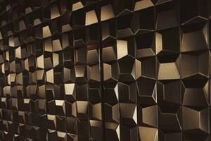 DIMEX | Vliesová fototapeta Abstraktní futuristický interiér MS-5-2605 | 375 x 250 cm | černá, hnědá