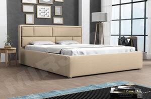 Čalouněná postel s rolovaným roštem Nido, Rozměr postele: 140x200, Potah: Victoria 14 853 Mirjan24 5902928770797