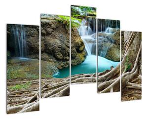 Obraz - vodopády (125x90cm)