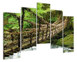 Obraz - most v přírodě (125x90cm)