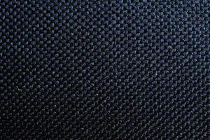 DIMEX | Vliesová fototapeta Detail černého textilu MS-5-2620 | 375 x 250 cm | modrá, černá
