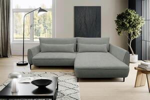 ROHOVÁ SEDAČKA, textil, šedá MID.YOU - Sedací soupravy, Online Only