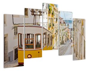 Historická tramvaj, obrazy (125x90cm)