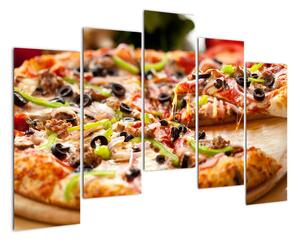 Pizza, obraz (125x90cm)