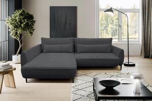 ROHOVÁ SEDAČKA, textil, tmavě šedá MID.YOU - Sedací soupravy, Online Only