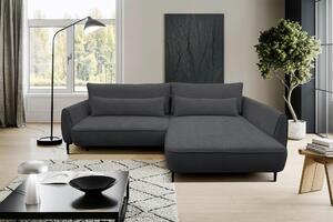 ROHOVÁ SEDAČKA, textil, tmavě šedá MID.YOU - Sedací soupravy, Online Only