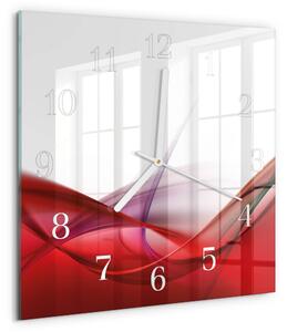 Skleněné hodiny Abstrakce zskb-30x30-00083520