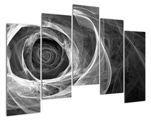 Abstraktní růže, obrazy (125x90cm)