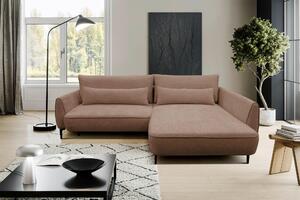 ROHOVÁ SEDAČKA, textil, hnědá MID.YOU - Sedací soupravy, Online Only