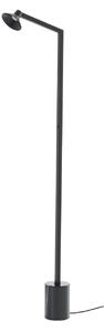 Stojací Lampa Lucande, Steve, stmívatelné, Černá, Obývací pokoj, Kov, Moderní