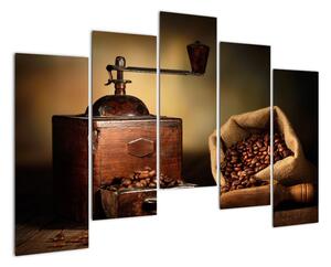 Obraz kávového mlýnku (125x90cm)