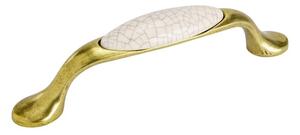 Gamet DIVERA II staromosaz/porcelán popraskaný 96 mm