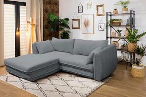 ROHOVÁ SEDAČKA, textil, šedá MID.YOU - Sedací soupravy, Online Only