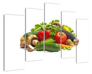 Směs zeleniny, obraz (125x90cm)