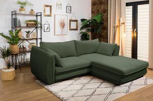 ROHOVÁ SEDAČKA, textil, zelená MID.YOU - Sedací soupravy, Online Only