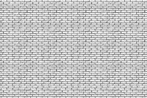 DIMEX | Vliesová fototapeta Světlá cihlová zeď MS-5-2672 | 375 x 250 cm | bílá, černá