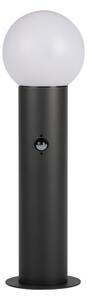 Kanlux 46084-Venkovní lampa se senzorem STONO 1xE27/15W/230V 50 cm IP65 antracit