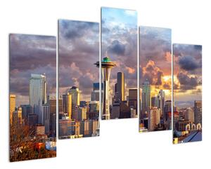 Panorama města - obrazy (125x90cm)