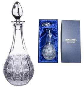 ONTE CRYSTAL Broušená karafa na víno 750ml, Klasika
