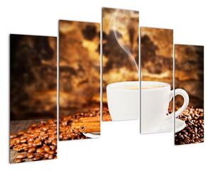 Šálek kávy, obrazy (125x90cm)