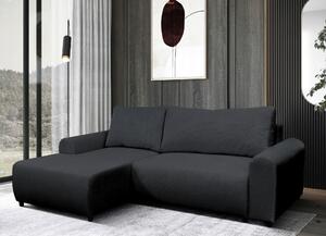 ROHOVÁ SEDAČKA, textil, černá MID.YOU - Sedací soupravy, Online Only